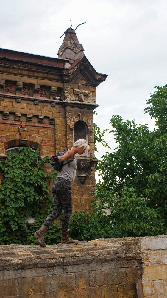 Проход над пропастью.