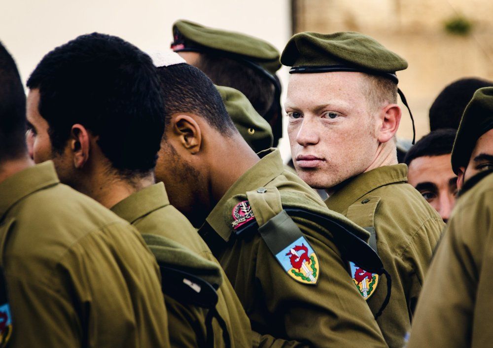 Лицо израильской военщины