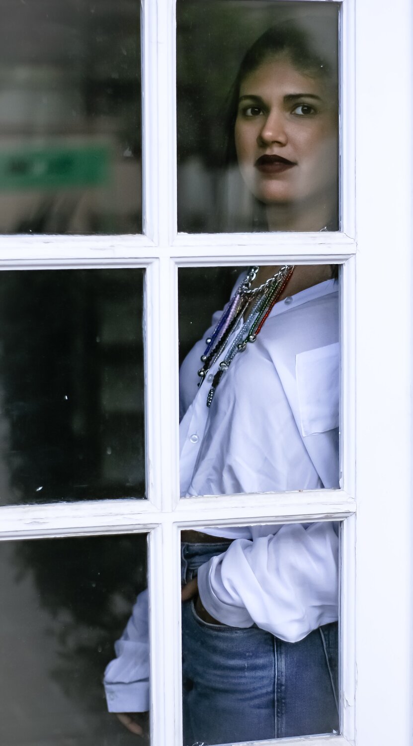 The glass