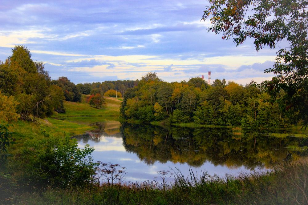 осень на реке