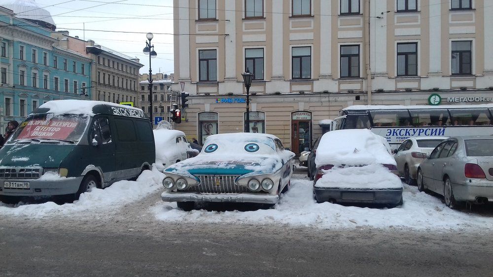 Ма шины тоже могу улыбаться
