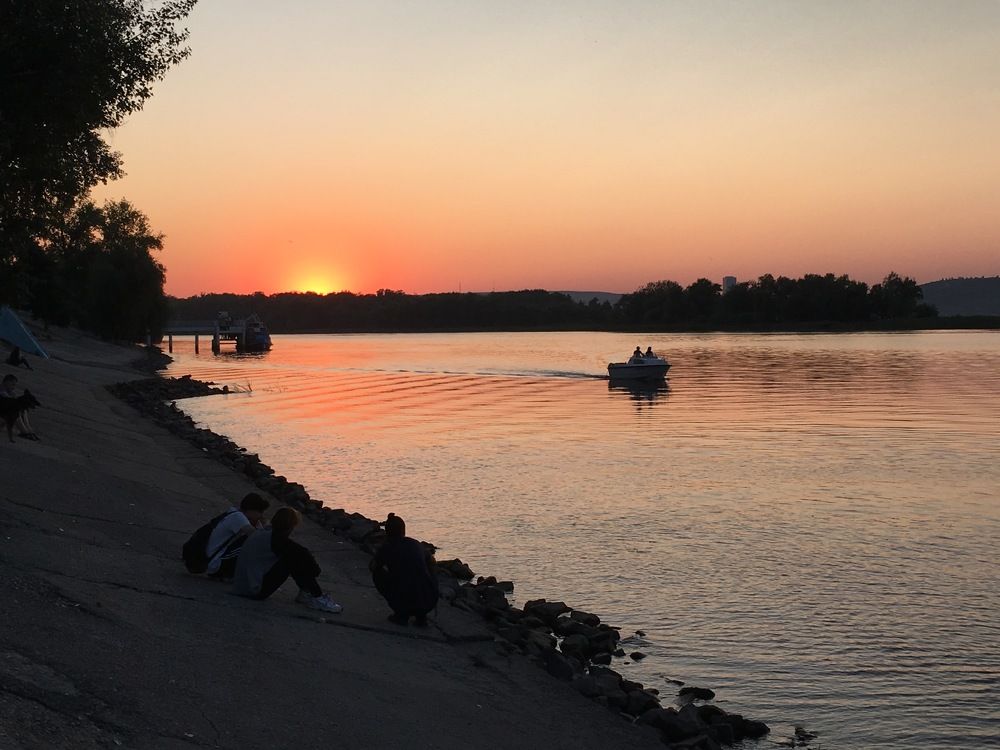 Закат над Волгой
