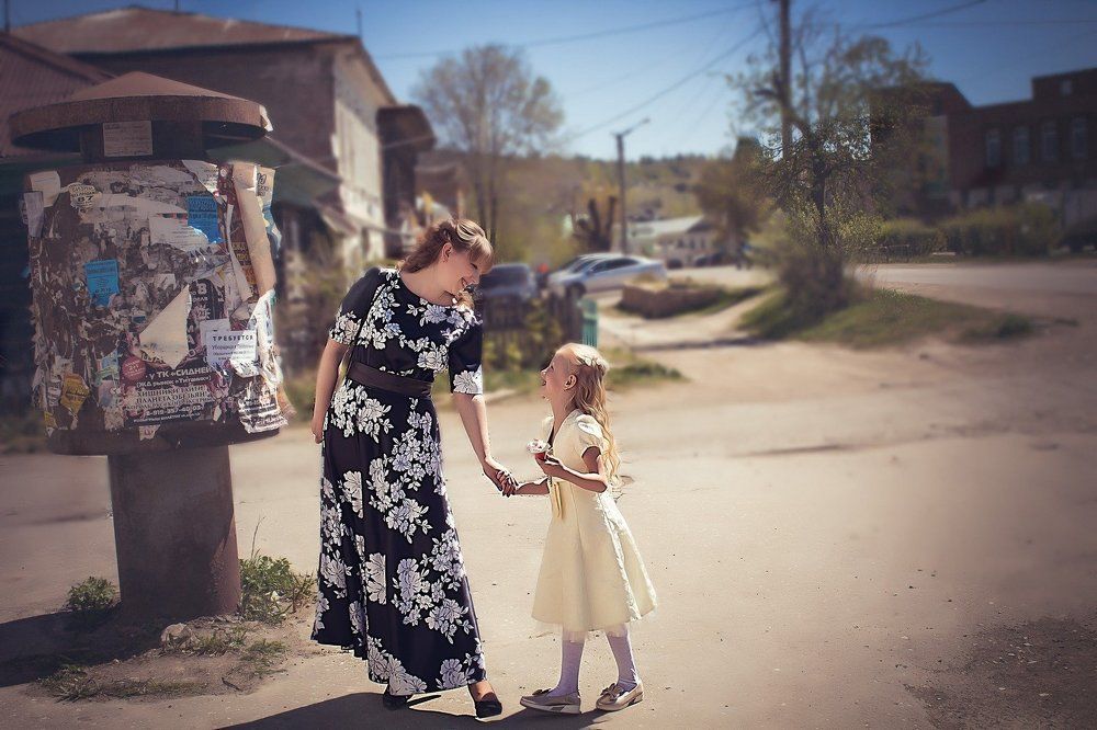 Дочка - мама.