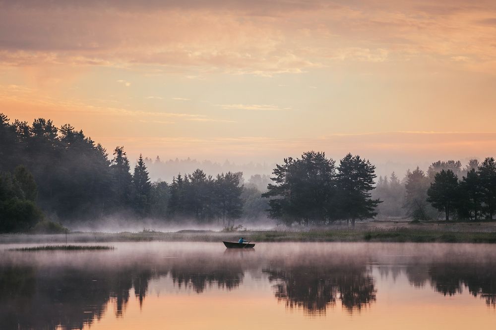 За утренним клевом
