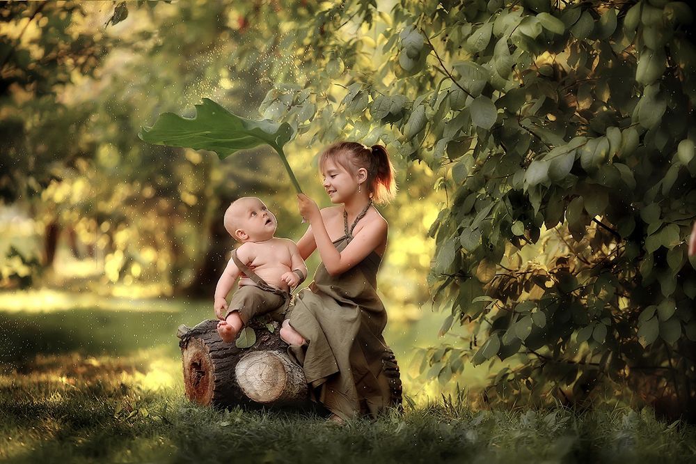 братик и сестренка