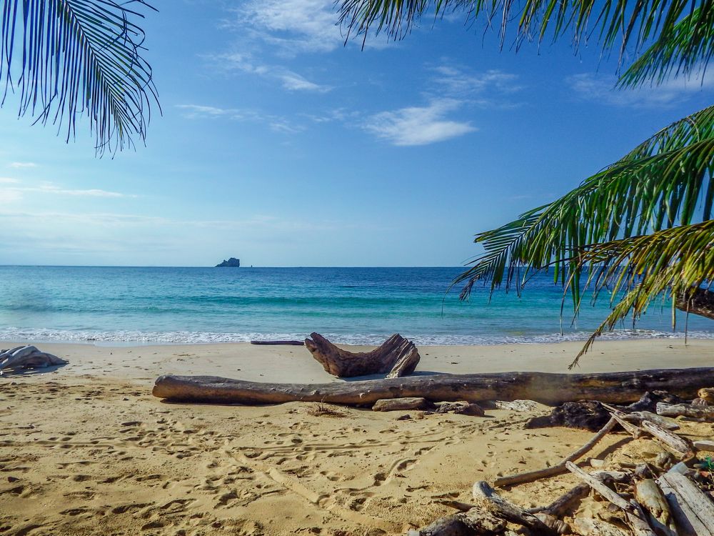Secret paradisiac beach