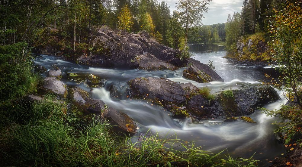 Притоки. Водопад Кивач.