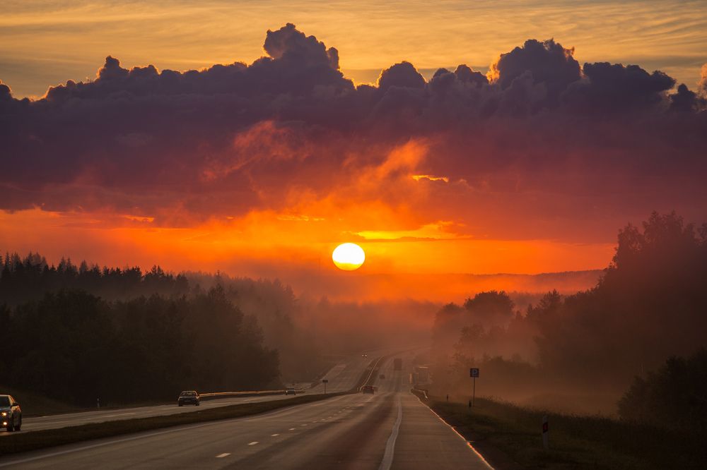 Дорога в закат
