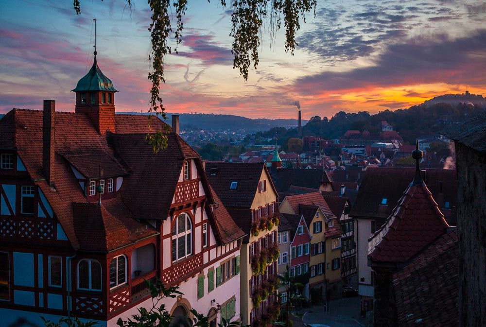 Sunrise in Tübingen