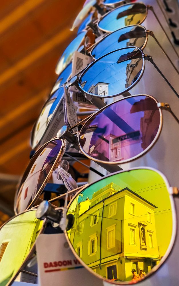 Colorful reflections