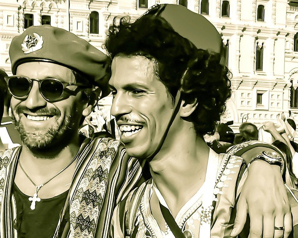 Улыбка дружбы...