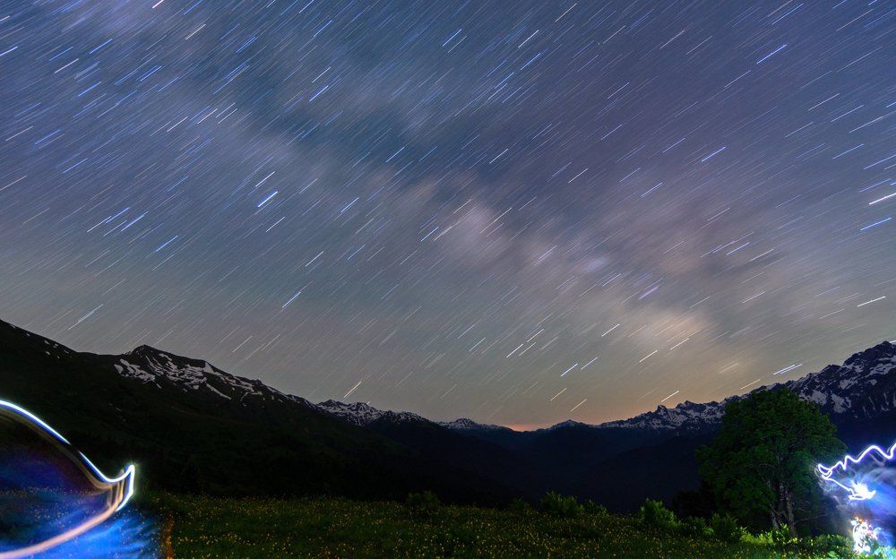 Ночной Кавказ