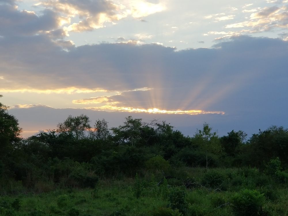 Sunset at Kisarawe Tanzania