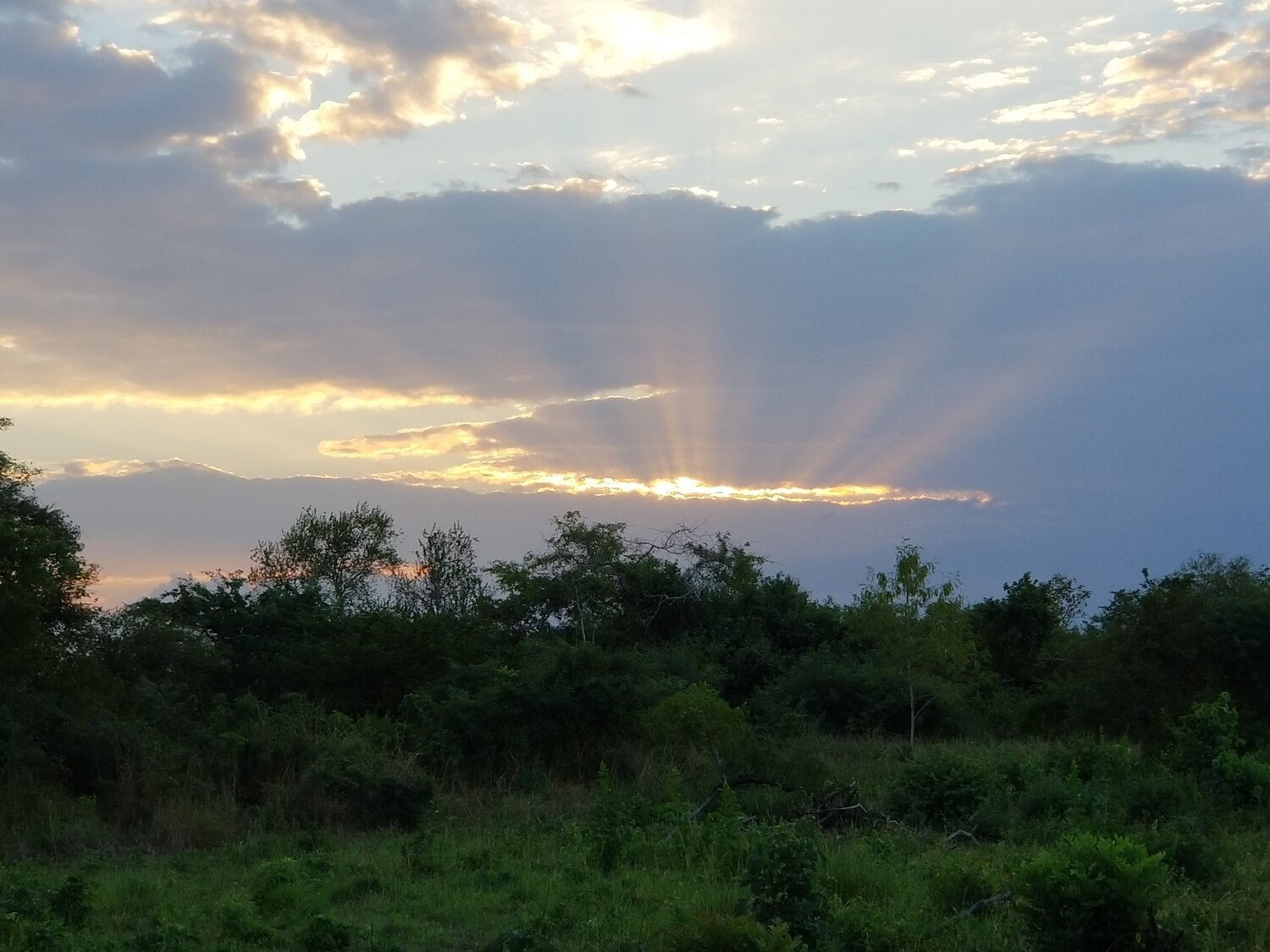Sunset at Kisarawe Tanzania