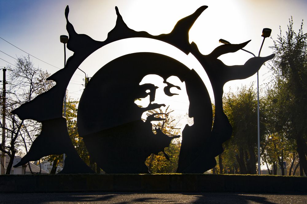 памятник Виктору Цою.