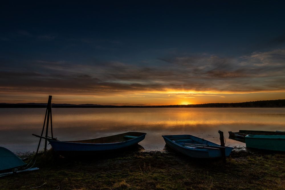 Лодки озера Арей