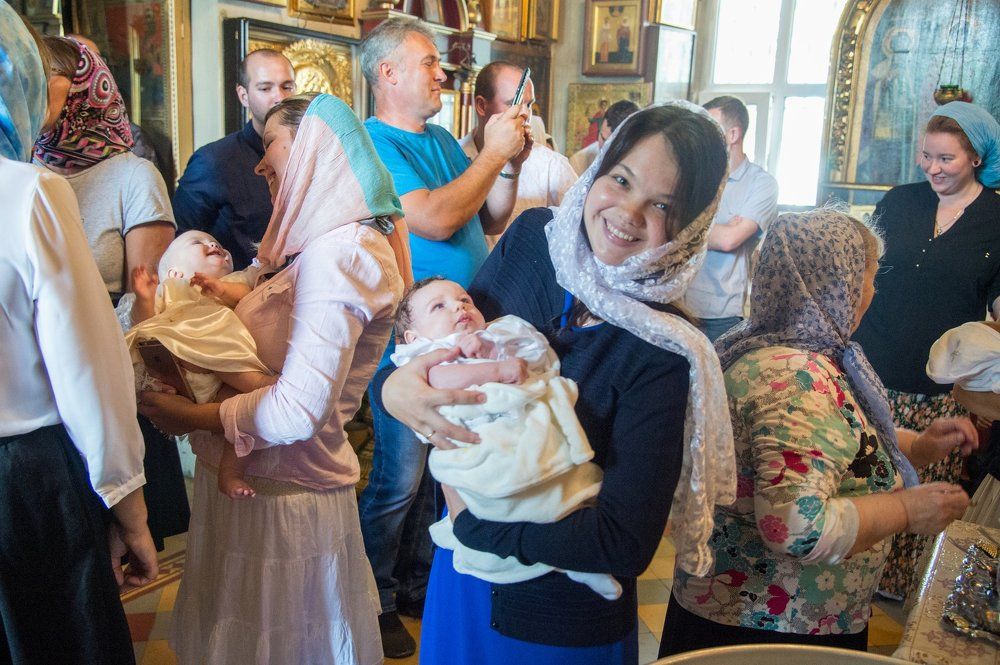 Федю покрестили
