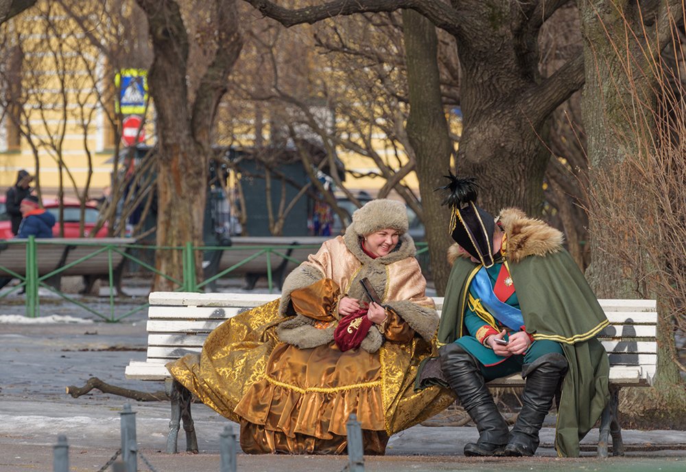 Беседа царских особ