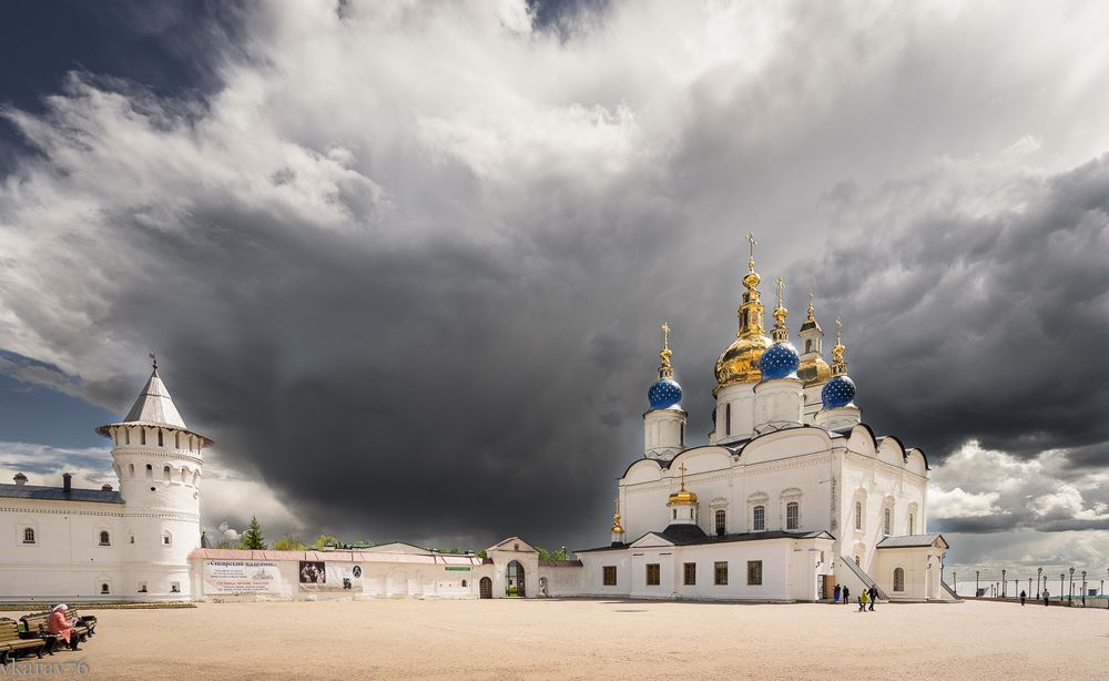 Вид на Тобольский Кремль