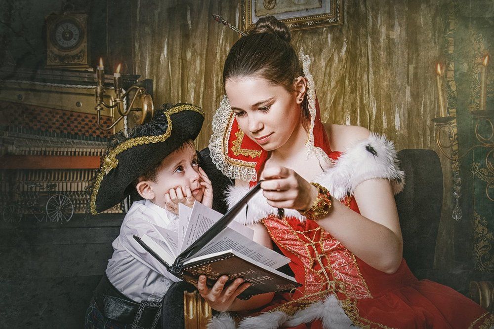 Сестрёнка, почитай мне...