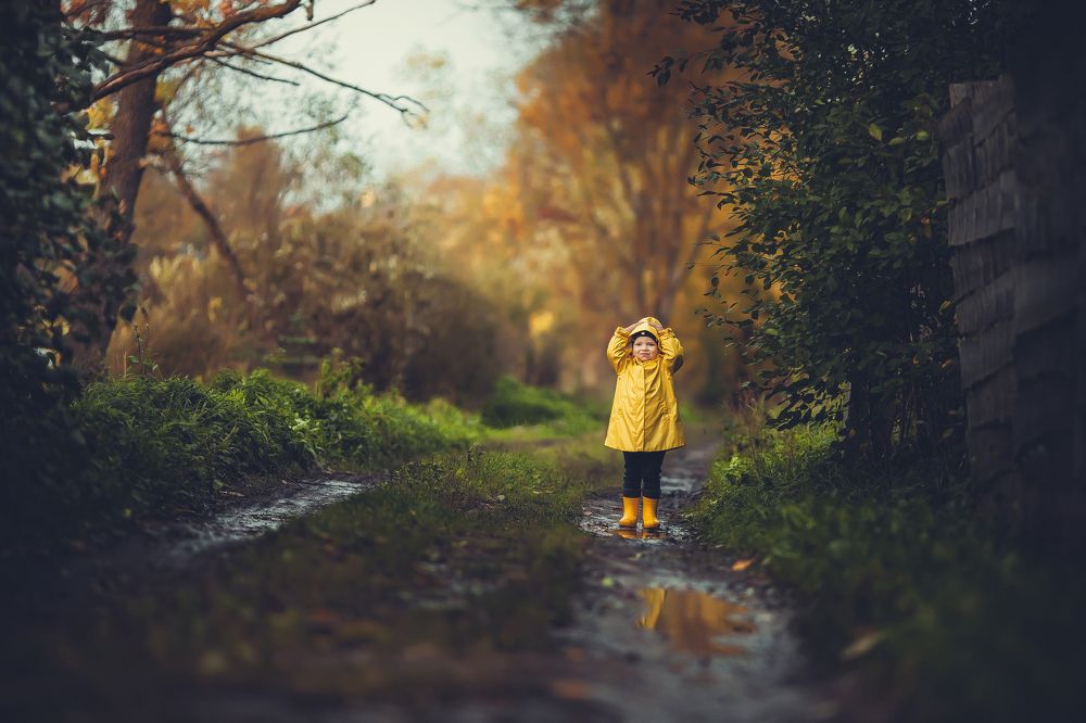 Сейчас побегу по лужам!