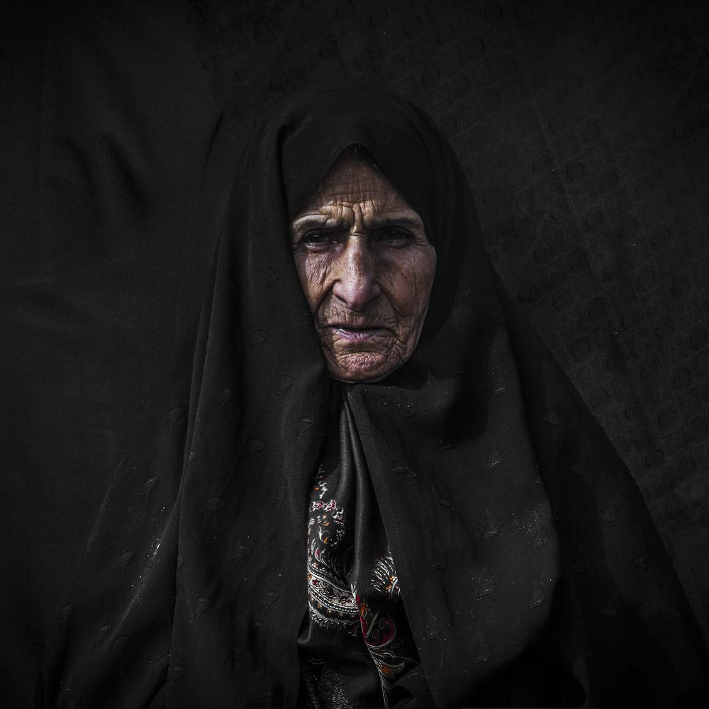 Muslim Old Woman