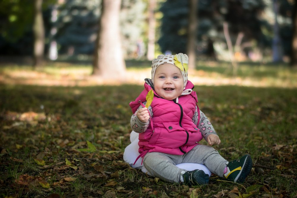 Веселый ребёнок