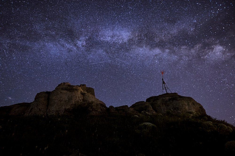 Звездные россыпи над Демерджи