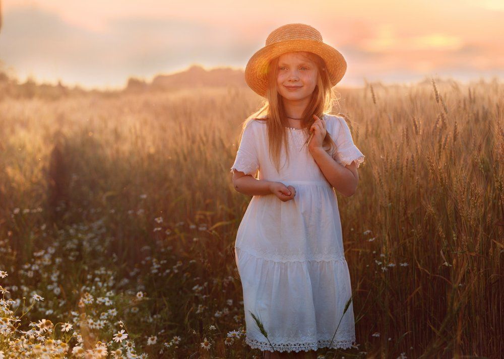 Улыбкой озарённый вечер