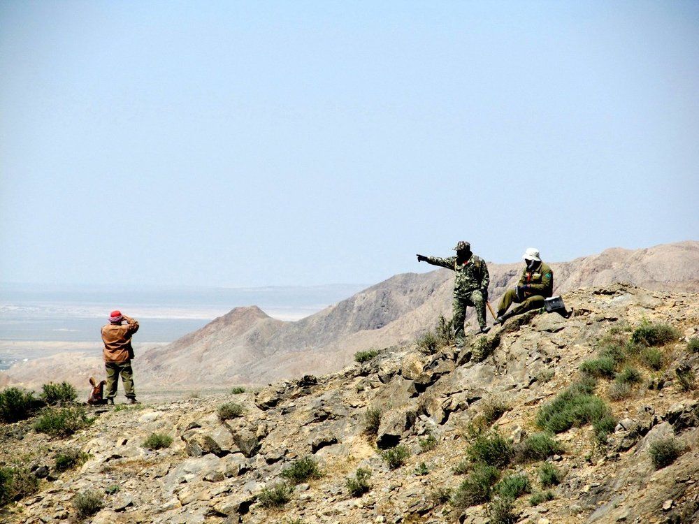 Towards the Sun and the Wind. Tamdytau Mountains, Uzbekistan..