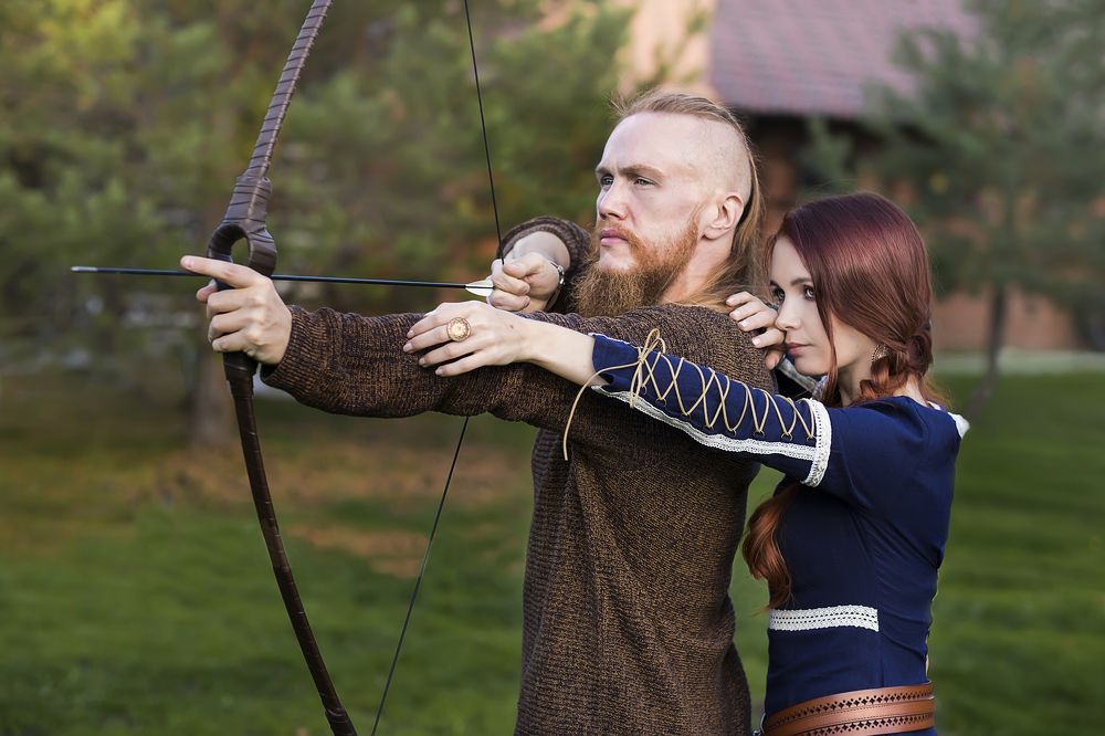 Man is the head of the family; woman is the neck that turns the head.