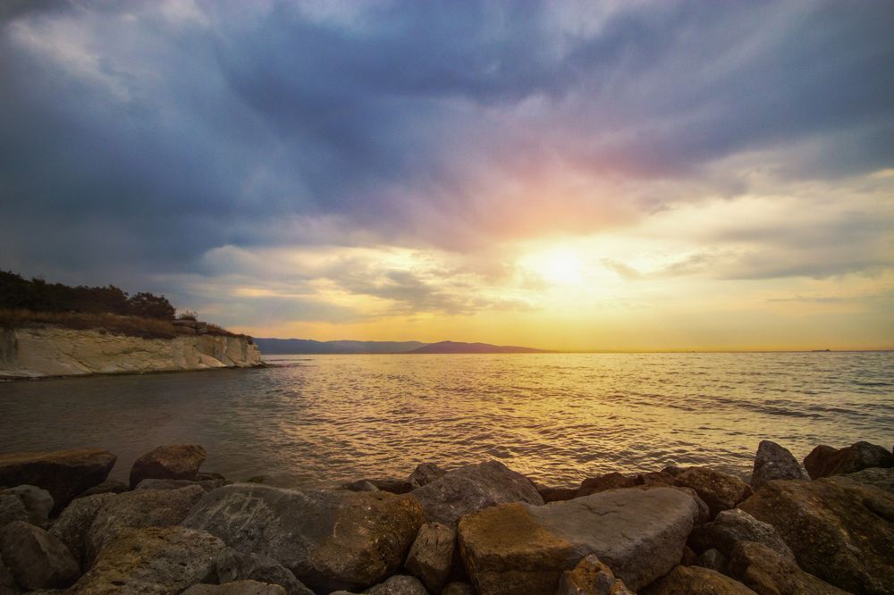 Утро на море