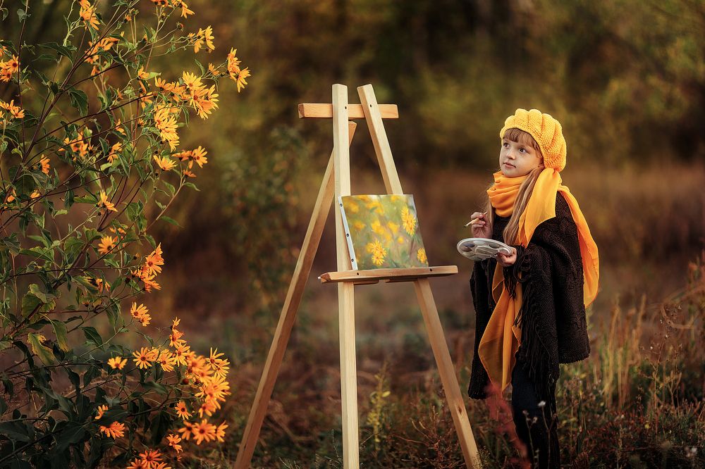 Юный художник