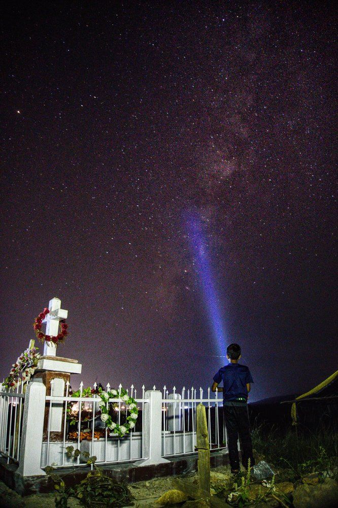 Cemetery milkyway