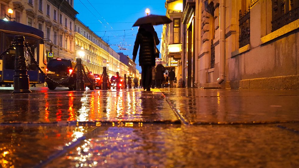 Осенний вечер. Дождь...