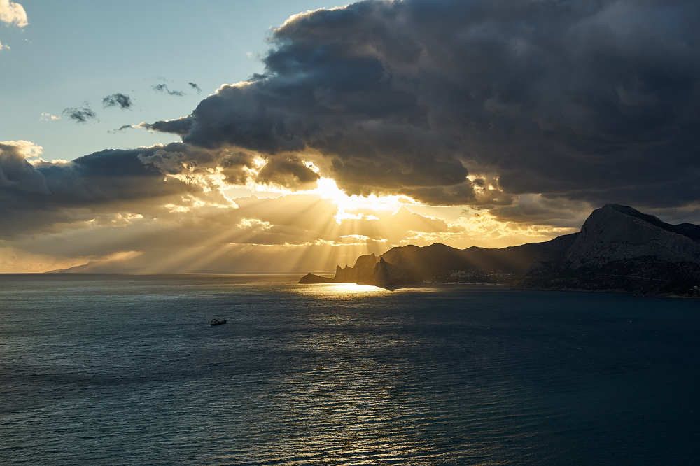 закат судак