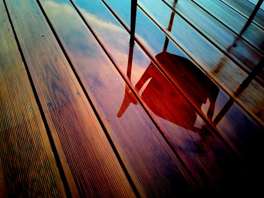 Закатное отражение.