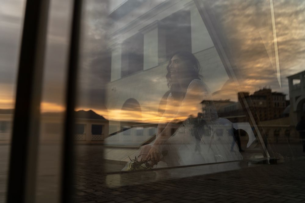 Горы в отражение