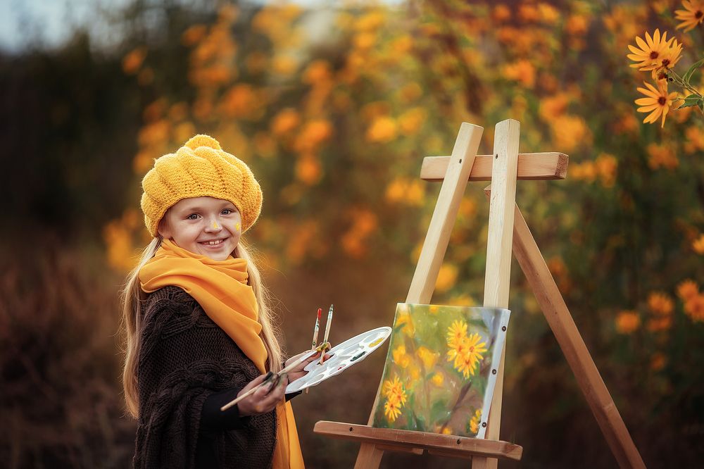 Юный художник