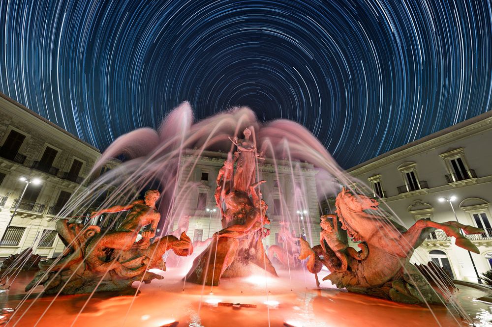 The Myth of Aretusa and Alpheus Echoes Through Space and Time