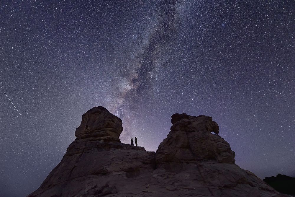 The Milky Way Sunrise