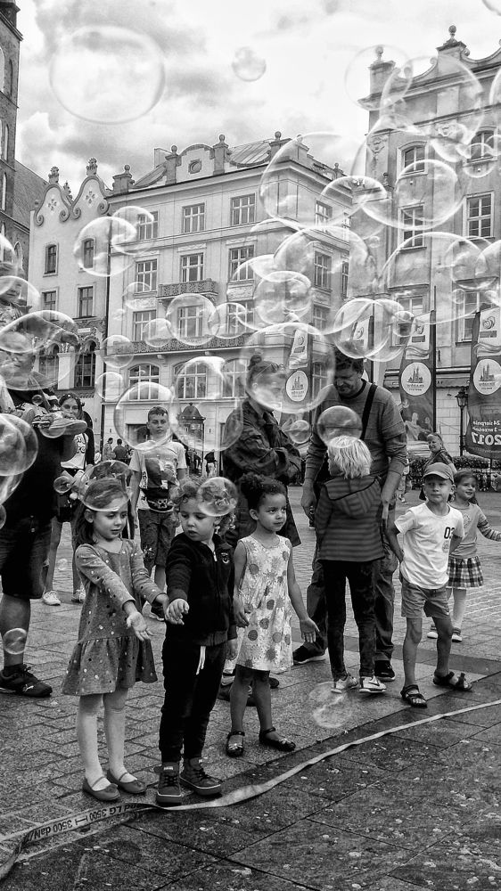 мыльные пузыри