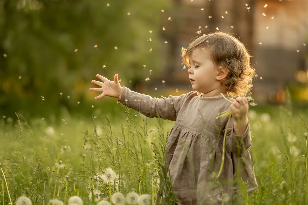 Ловись пушинка большая и маленькая