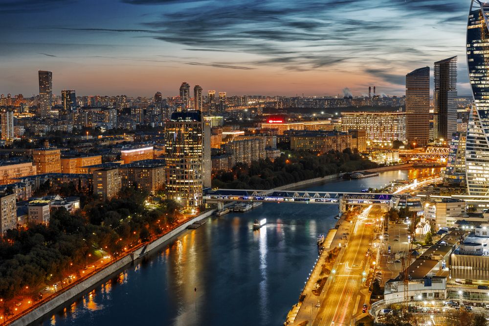 Мост Багратион и запад Москвы