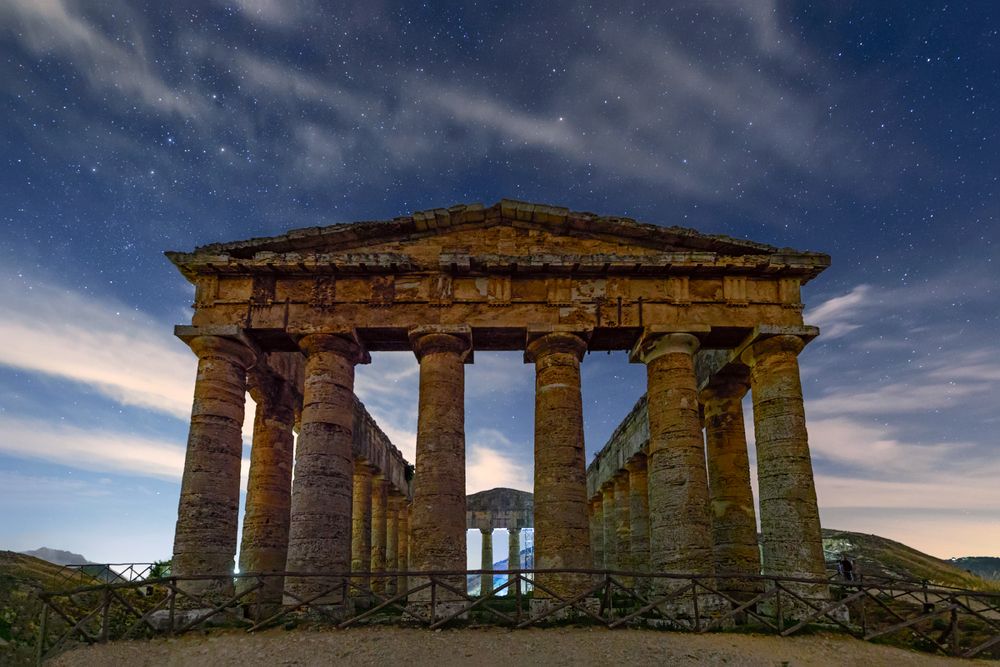 Cassiopea And The Temple of Segesta