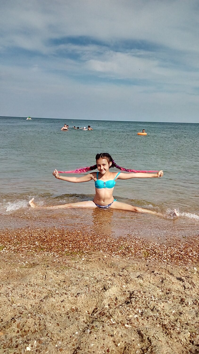 Я на море