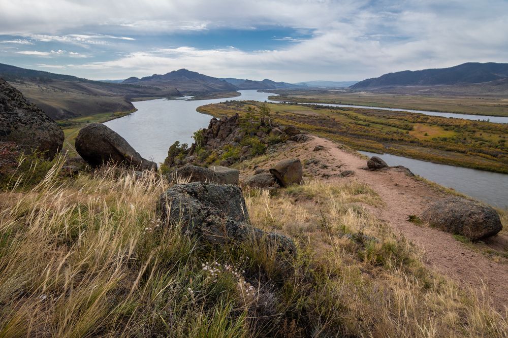 Осенняя Селенга.