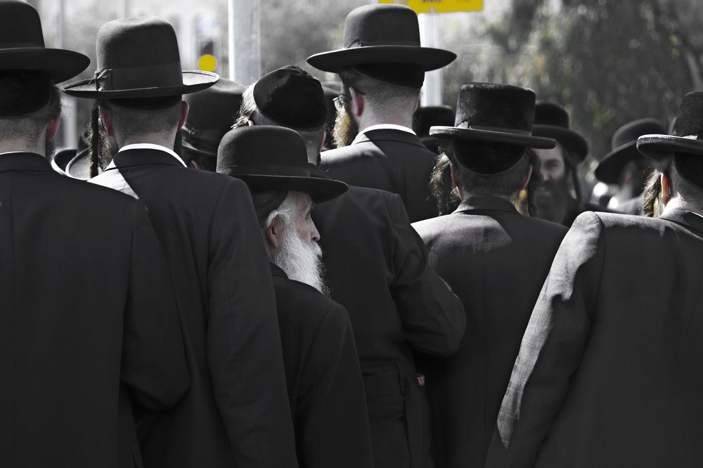Waiting on the line, Jerusalem.