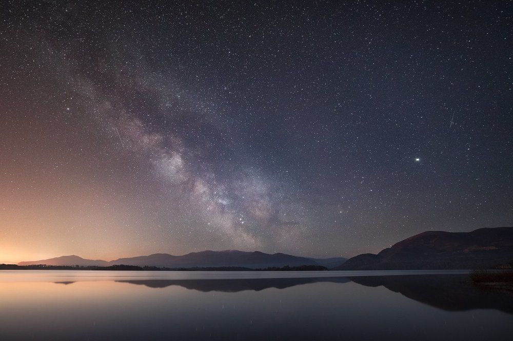 Milky Way above  Killarney National Park