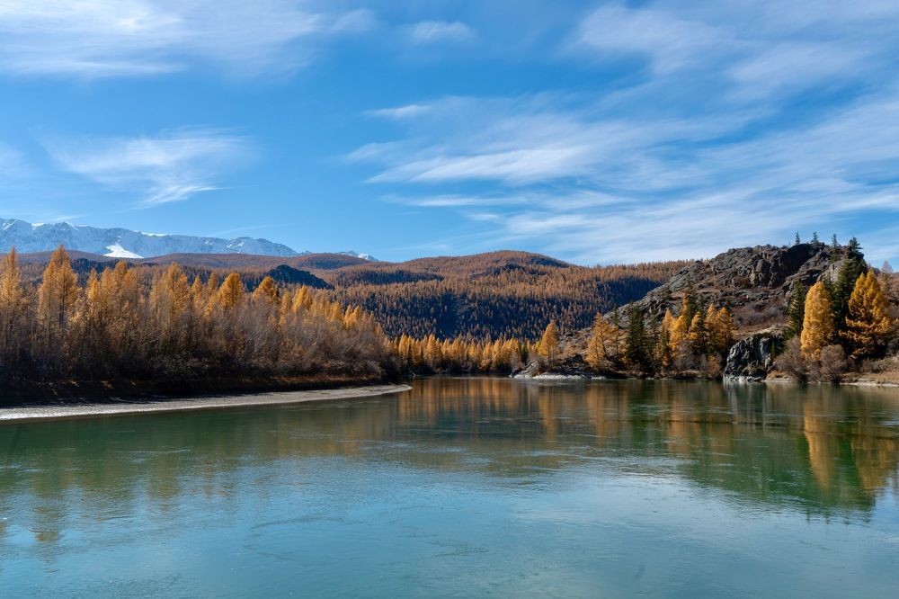 Алтай. Осенние отраженья.